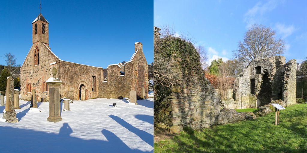Photographs of Old Kirk and Bishop's Palace